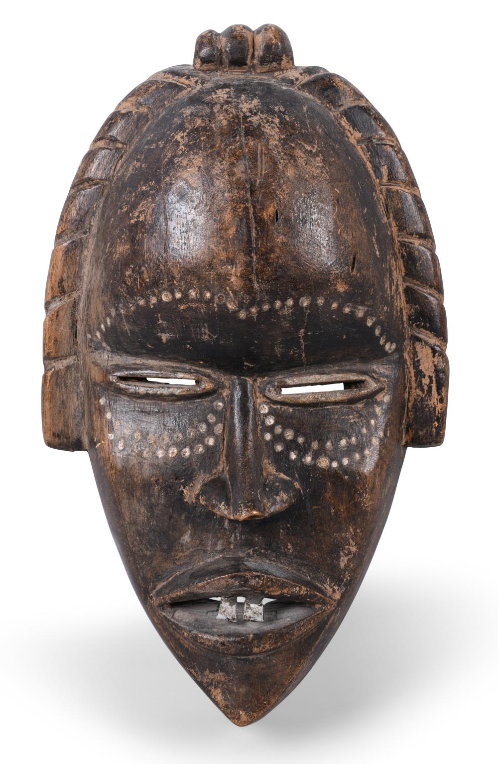 DAN CARVED MASK, IVORY COASTDAN