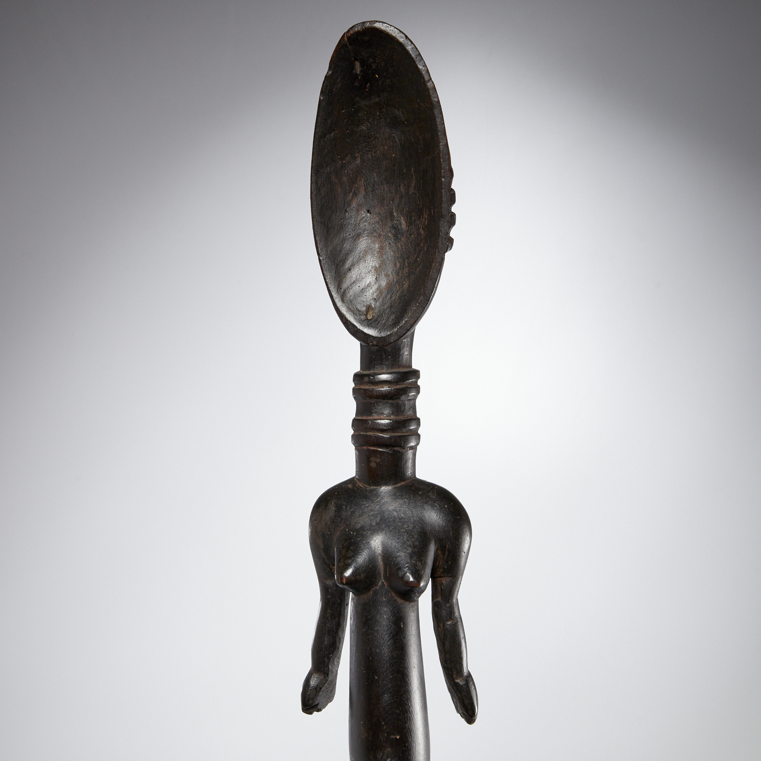 DAN FIGURAL CEREMONIAL SPOON, EX