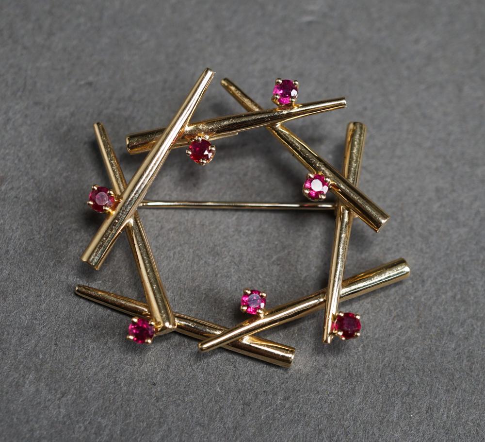 DAN FRERE MODERNIST 14-KARAT