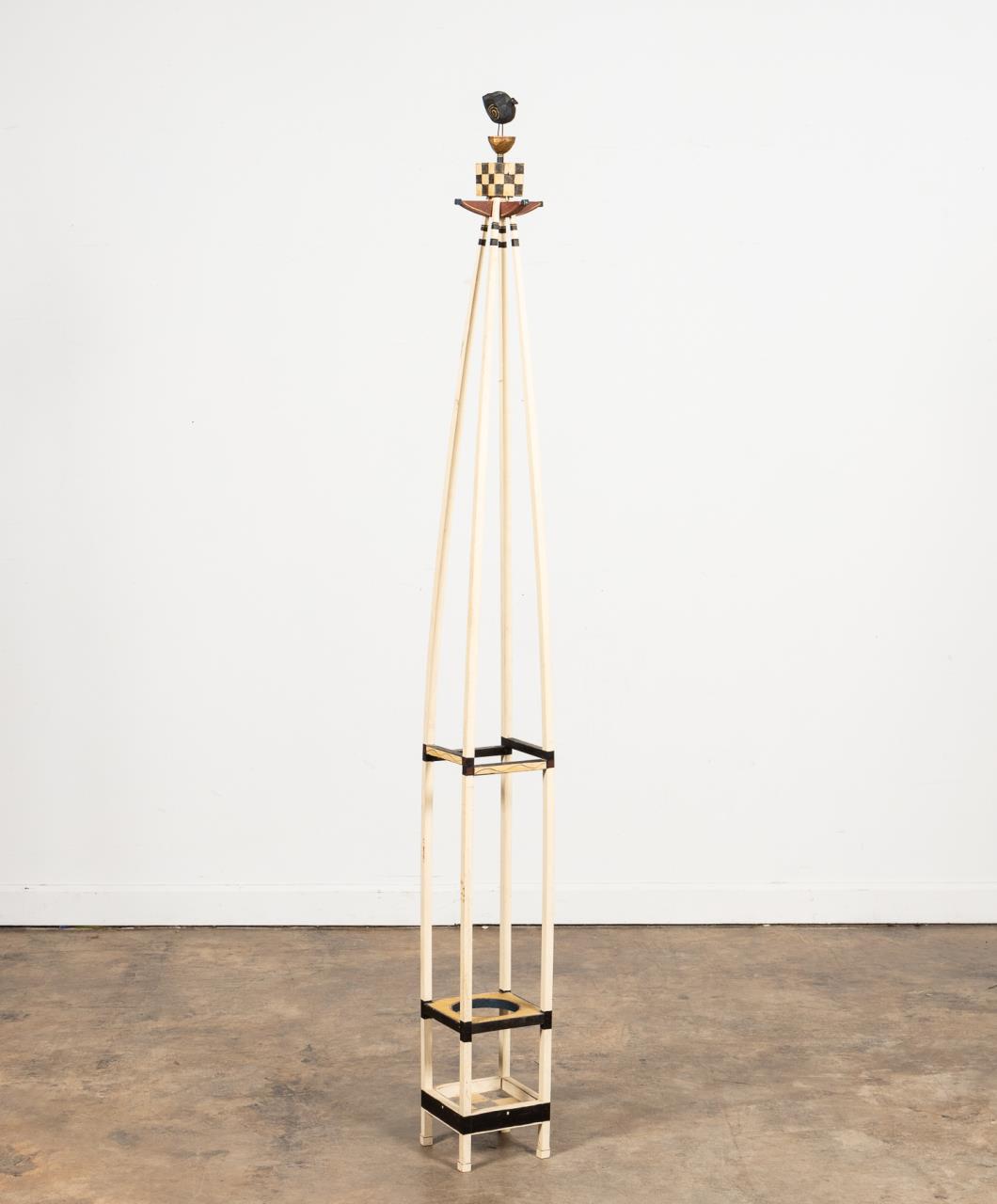 DAN HALE OUTSIDER ART UMBRELLA
