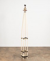DAN HALE OUTSIDER ART UMBRELLA