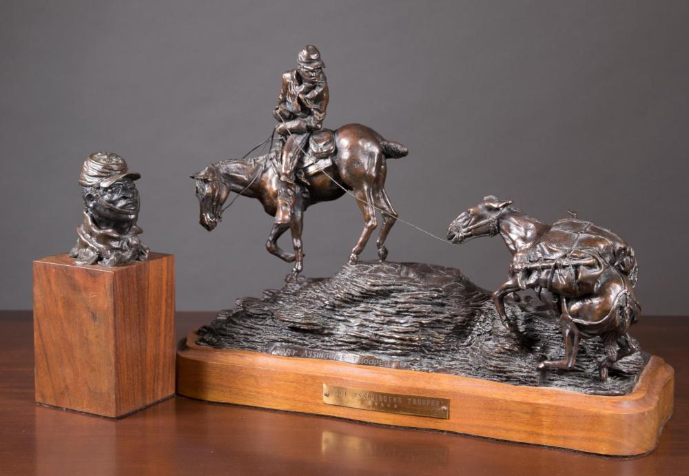 DAN HUBER TWO BRONZE