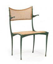 DAN JOHNSON BRONZE AND CANE "G