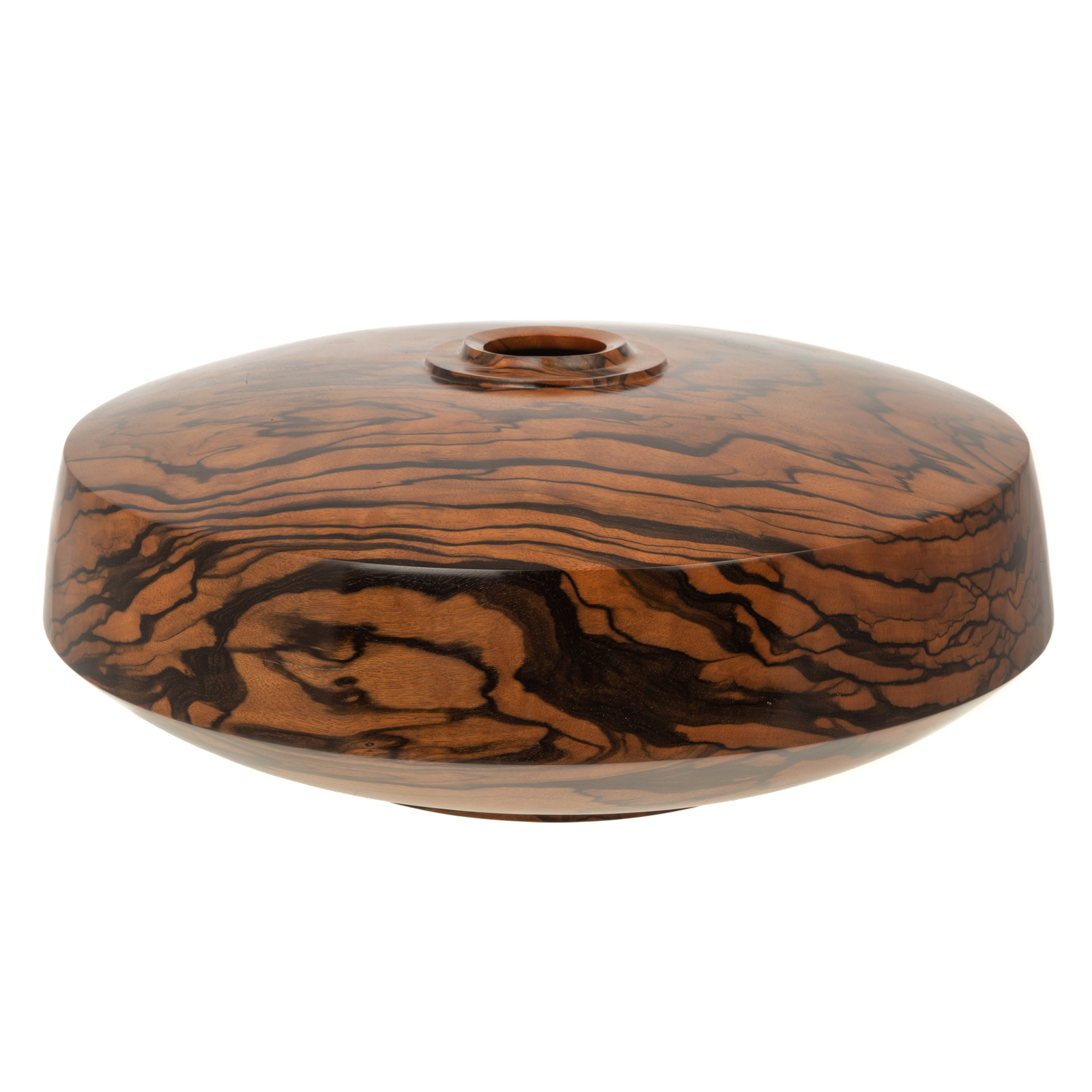 DAN KVITKA. TURNED EBONY VESSEL