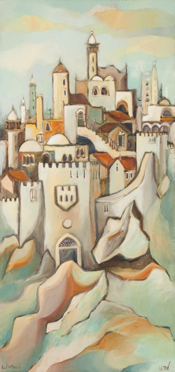 Dan Livni Israeli b. 1936 City on