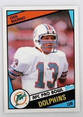 DAN MARINO ROOKIE CARD, 1984 T
