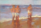 DAN MCCAW (B.1942) BEACH SWIM