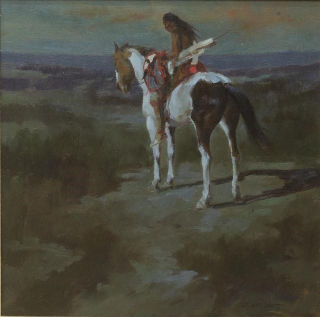 DAN MCCAW (B.1942) INDIAN ON
