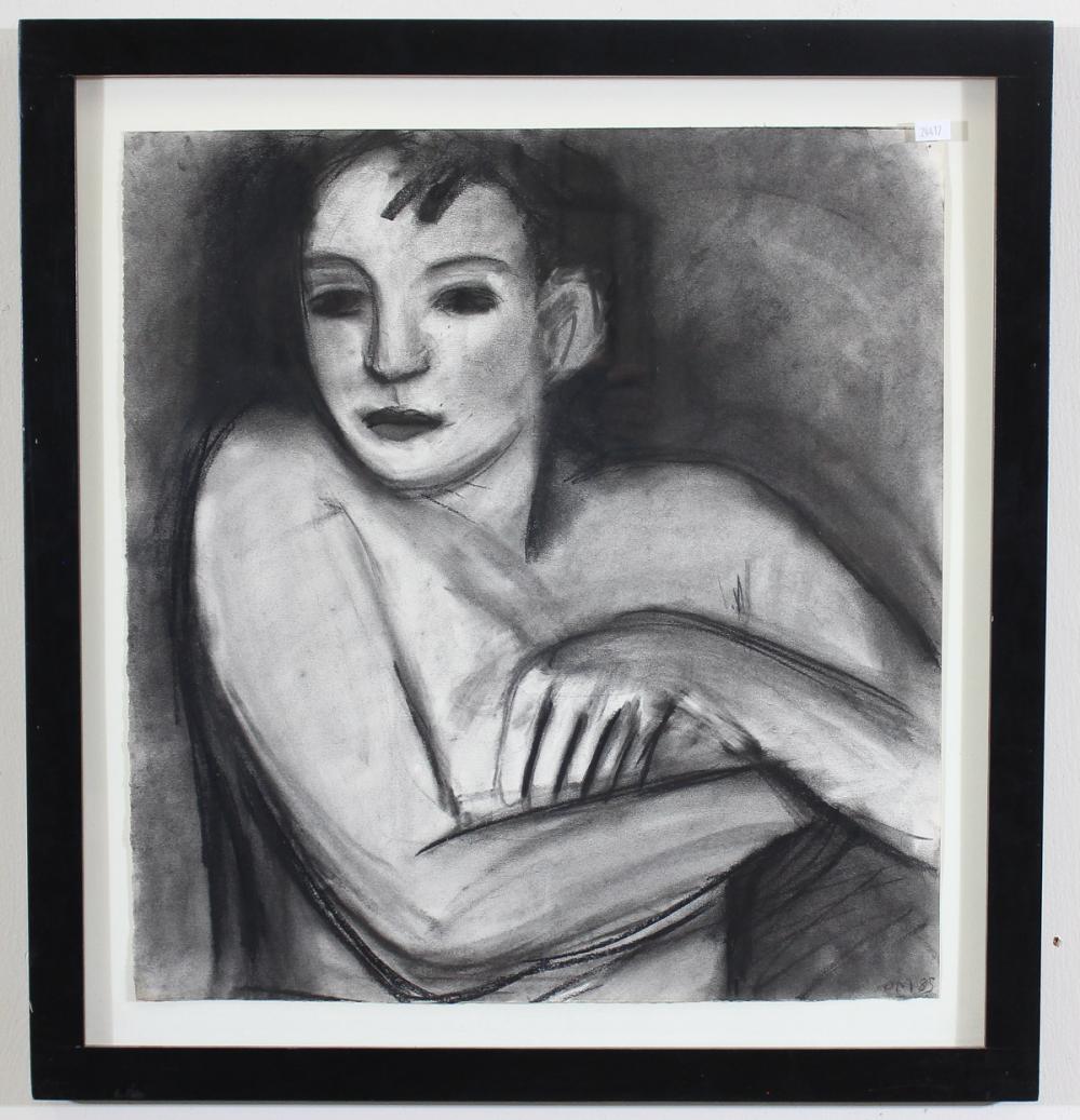 DAN MCCLEARY CHARCOAL ON PAPERDAN