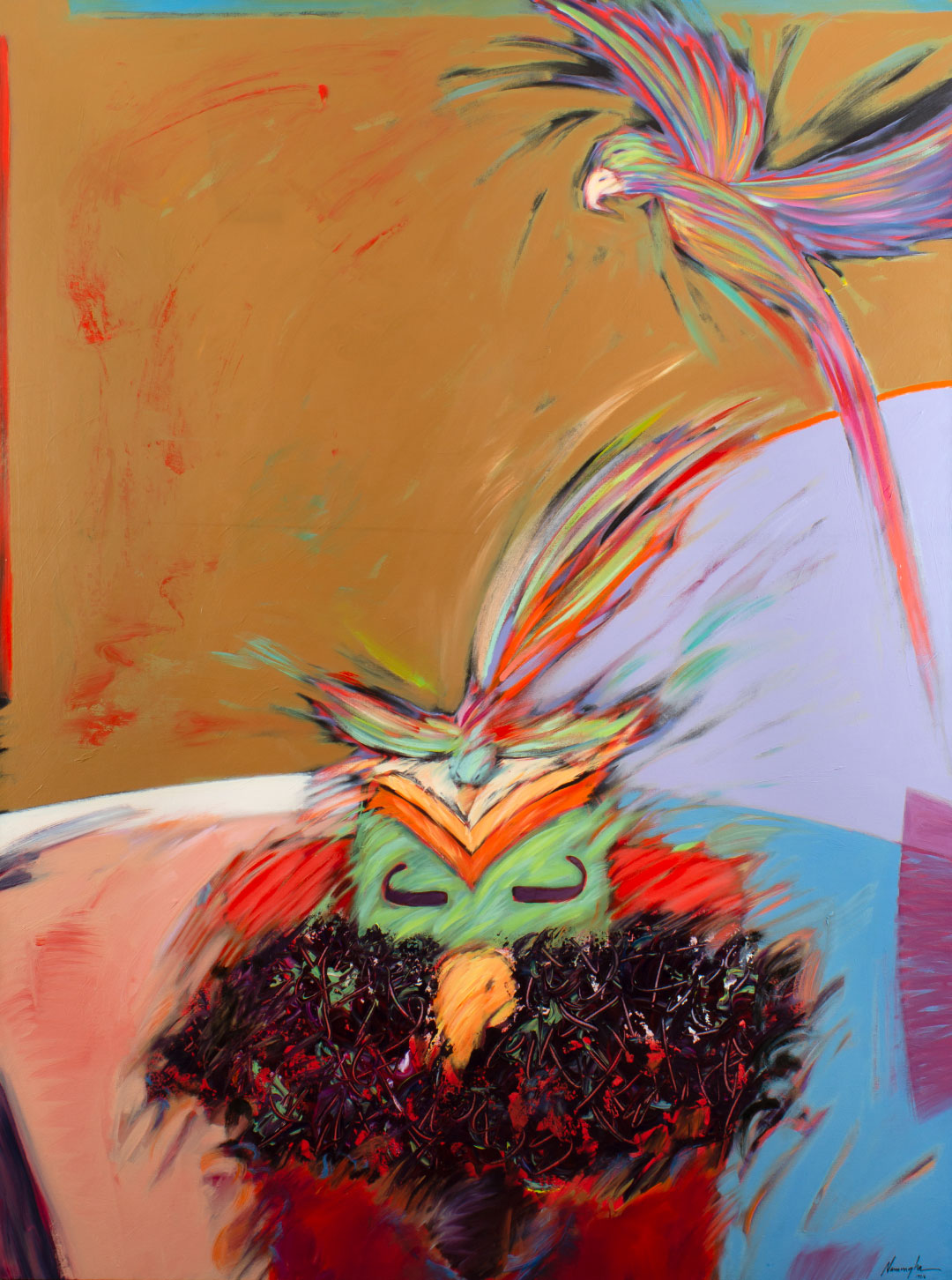 DAN NAMINGHA (1950-), PARROT