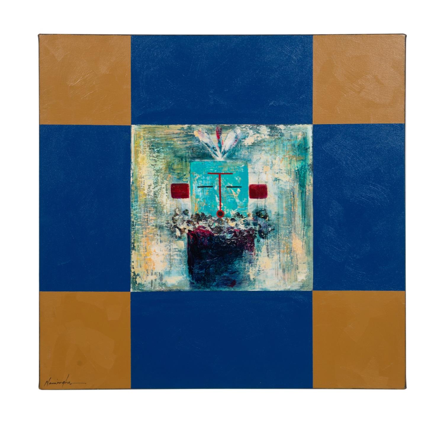 DAN NAMINGHA, "INTERMEDIARY #4" OIL