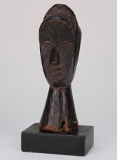 DAN PORO SOCIETY CARVED WOOD R