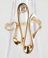 DANA AUGUSTINE 14K GOLD DIAMON
