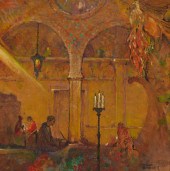 DANA BARTLETT, (1882-1957), "N