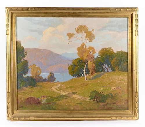 DANA BARTLETT, "CALIFORNIA", OIL ON