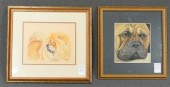 DANA LEE THOMPSON, TWO DOGS, P