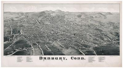 Danbury, Connecticut lithograph,