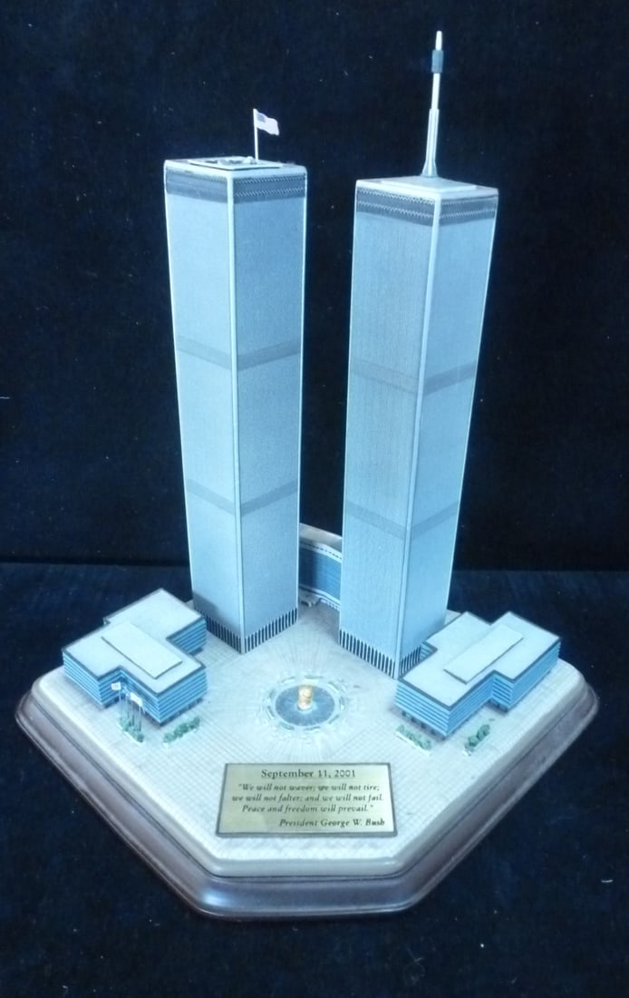 DANBURY MINT "TWIN TOWERS