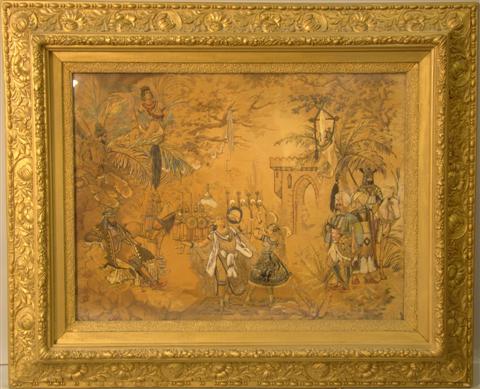 DANCING FOR THE SULTAN Embroidery
