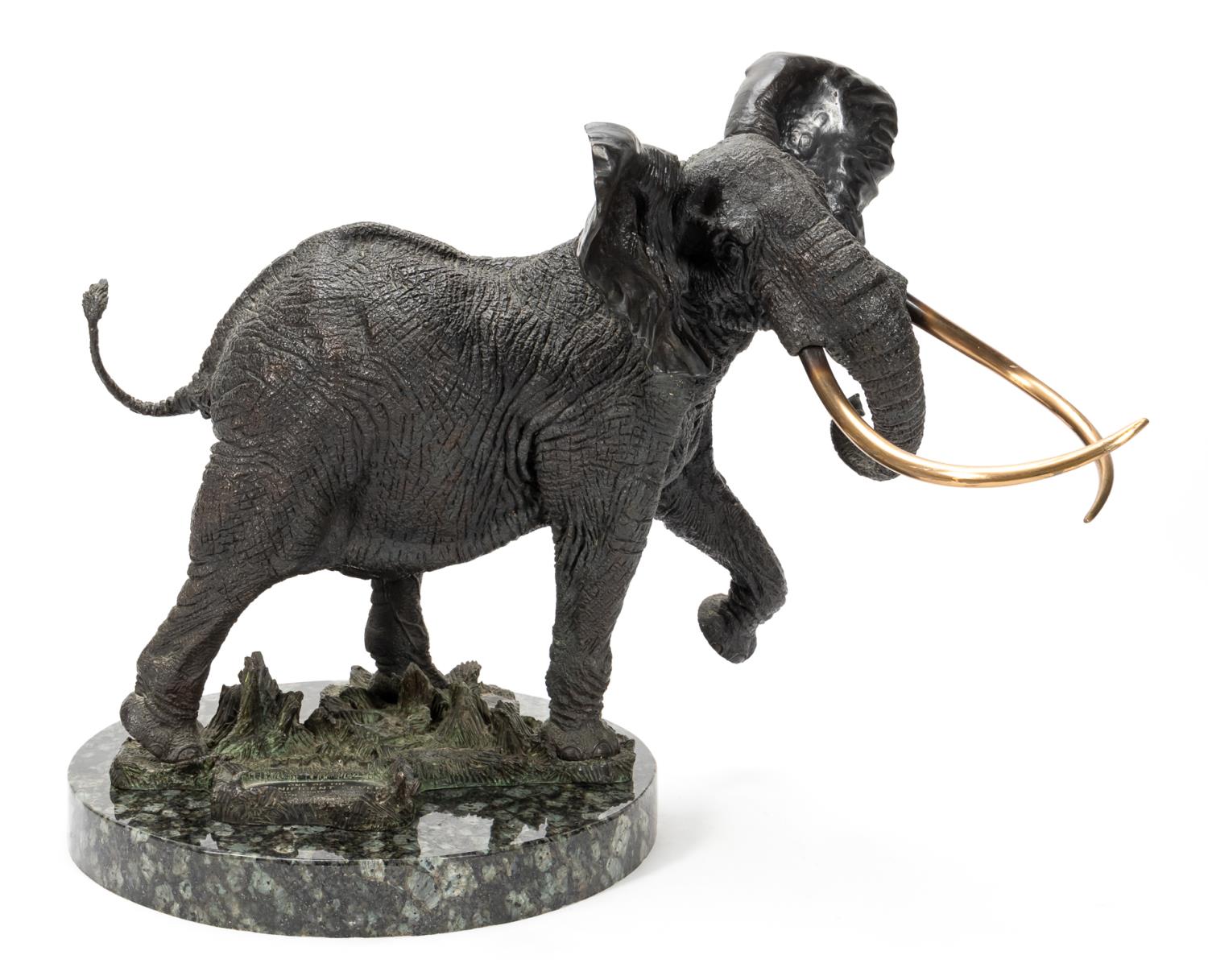 DANIEL DE JAGER , ELEPHANT BRONZE