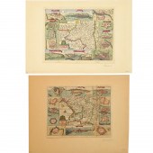 DANIEL DE LA FEUILLE, (2) MAPS