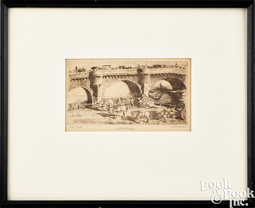 DANIEL GARBER, ETCHING AND