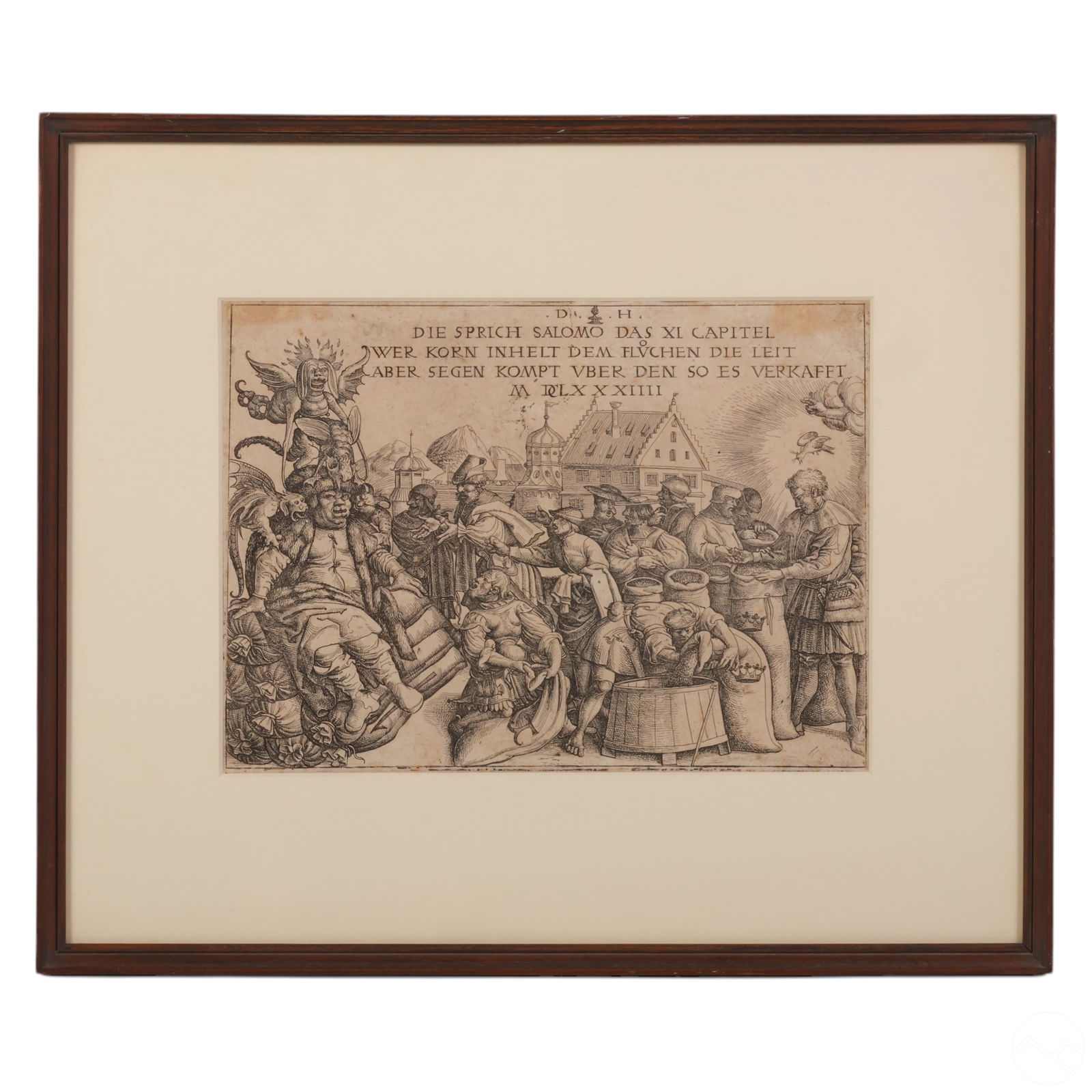 DANIEL HOPFER 1470-1536 PROVERBS