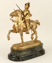 DANIEL JOSPEH BACQUE GILT BRON