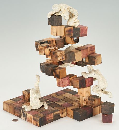 DANIEL LAI MIXED MEDIA SCULPTURE,