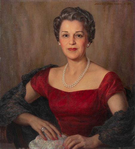 DANIEL MACMORRIS OIL PORTRAIT OF