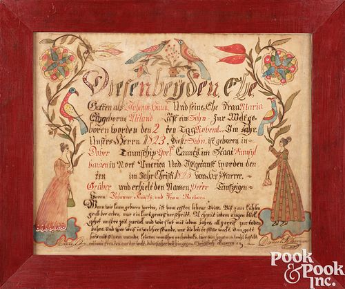 DANIEL PETERMAN, FRAKTUR BIRTH