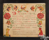 DANIEL PETERMAN FRAKTUR<br>Dan