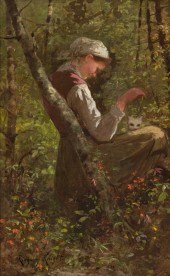 DANIEL RIDGWAY KNIGHT, AMERICA
