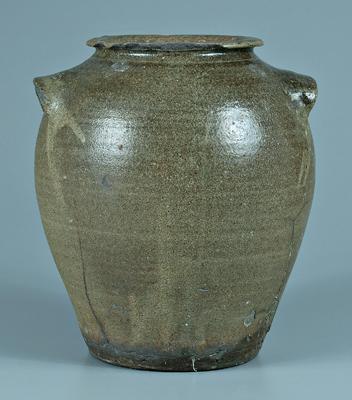 Daniel Seagle stoneware jar,