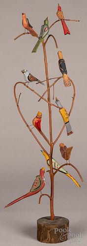 DANIEL STRAWSER CARVED AND