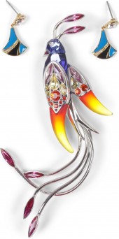 DANIEL SWAROVSKI SILVER AND CR