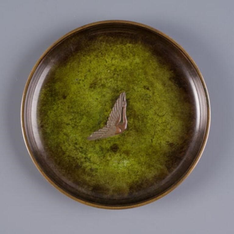 DANISH ARTS & CRAFTS BRONZE
