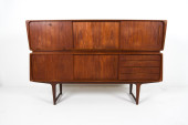 DANISH ATOMIC TEAK SIDEBOARD W