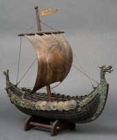 DANISH BRONZE & COPPER VIKING