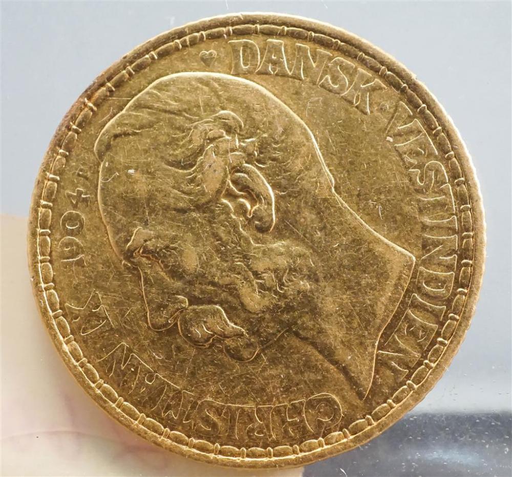 DANISH CHRISTIAN IX 1904 4-DALER/20