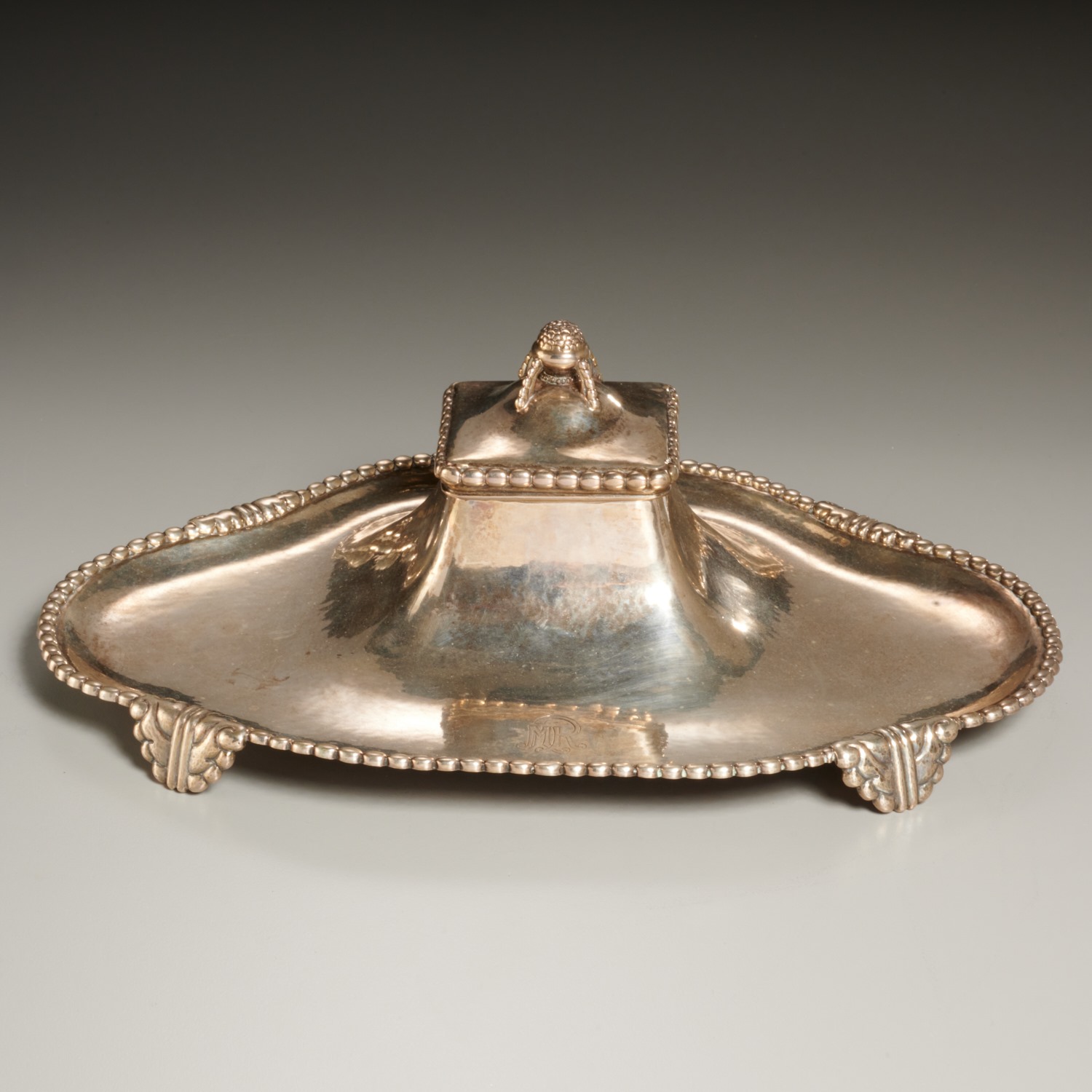 DANISH EARLY ART DECO SILVER INK