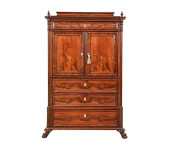 DANISH EMPIRE TEA CABINET<br>D