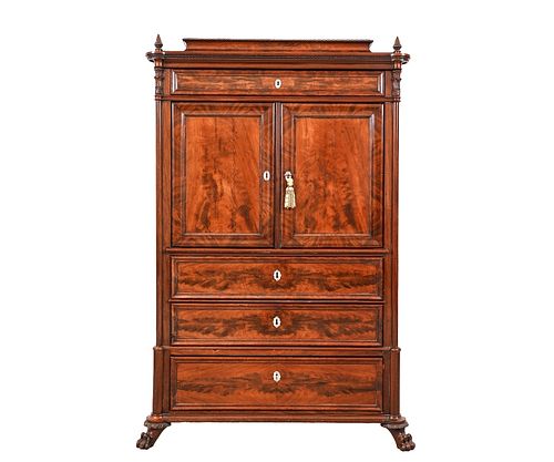 DANISH EMPIRE TEA CABINETDanish