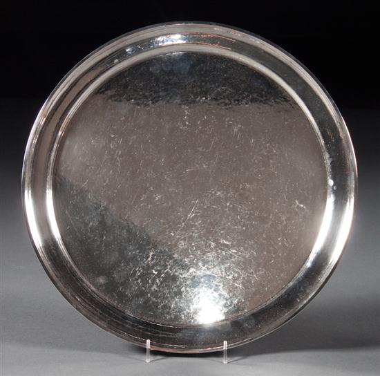 Danish hammered sterling silver