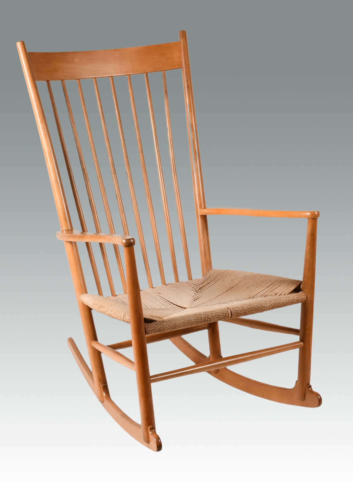 DANISH HANS WEGNER ROCKING CHAIR: