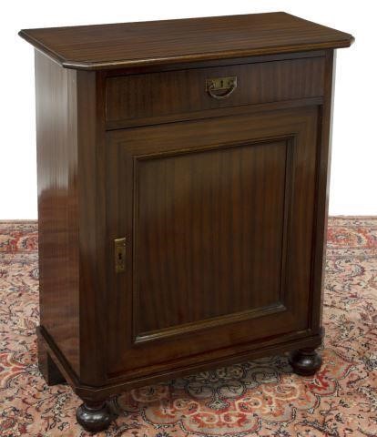 DANISH MAHOGANY CONSOLE CABINET,