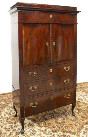 DANISH MAHOGANY SECRETARY