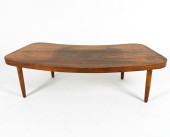 DANISH MID-CENTURY CURVED ROSE