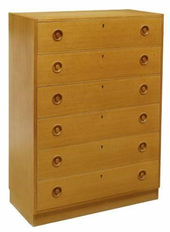 DANISH MID-CENTURY MODERN OAK CHEST