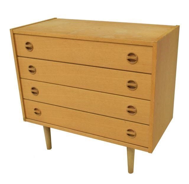 DANISH MID-CENTURY MODERN OAK CHEST